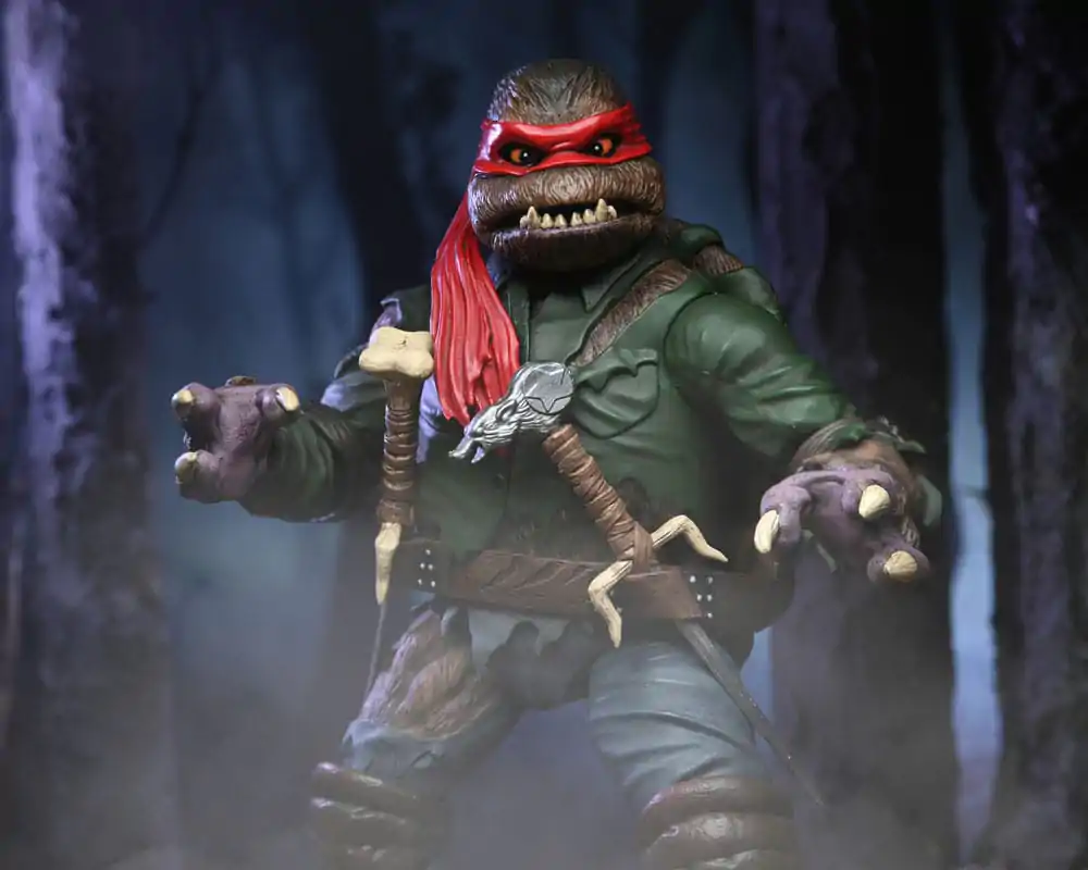 Universal Monsters x Teenage Mutant Ninja Turtles Ultimate Raphael as The Wolfman akciófigura 18 cm termékfotó