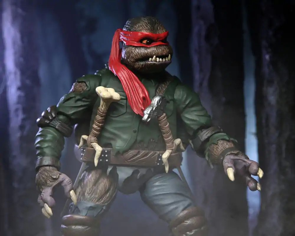 Universal Monsters x Teenage Mutant Ninja Turtles Ultimate Raphael as The Wolfman akciófigura 18 cm termékfotó