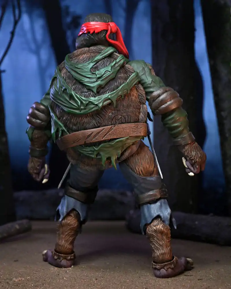 Universal Monsters x Teenage Mutant Ninja Turtles Ultimate Raphael as The Wolfman akciófigura 18 cm termékfotó