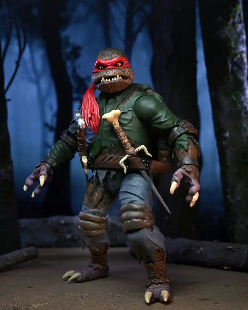 Universal Monsters x Teenage Mutant Ninja Turtles Ultimate Raphael as The Wolfman akciófigura 18 cm termékfotó