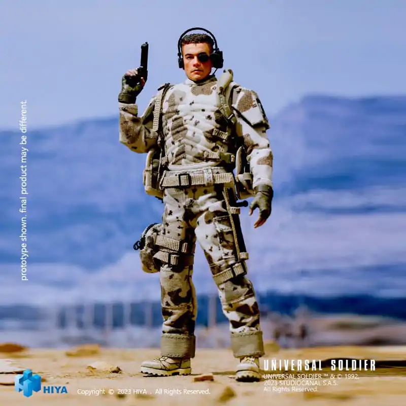 Universal Soldier Exquisite Super Series 1/12 Luc Deveraux akciófigura 16 cm termékfotó