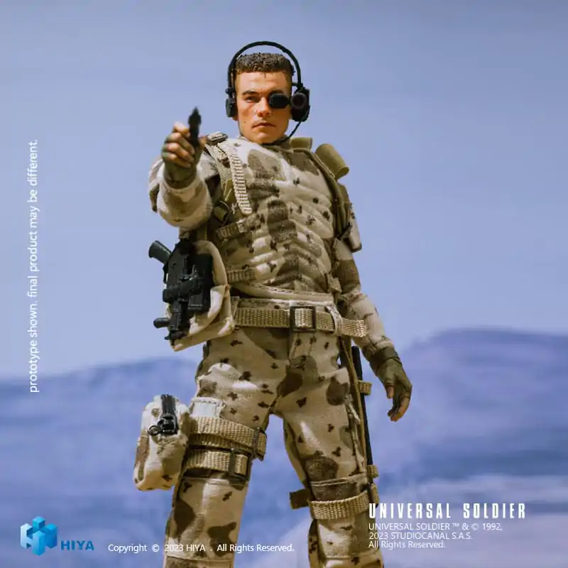 Universal Soldier Exquisite Super Series 1/12 Luc Deveraux akciófigura 16 cm termékfotó