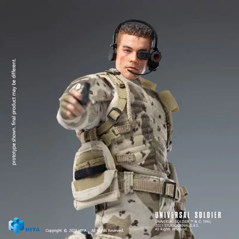 Universal Soldier Exquisite Super Series 1/12 Luc Deveraux akciófigura 16 cm termékfotó