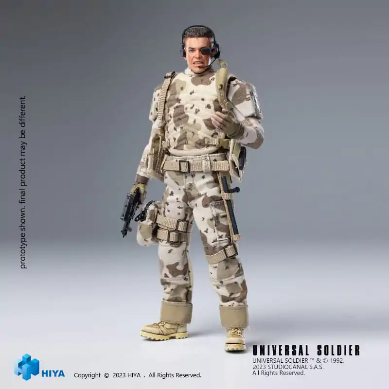 Universal Soldier Exquisite Super Series 1/12 Luc Deveraux akciófigura 16 cm termékfotó