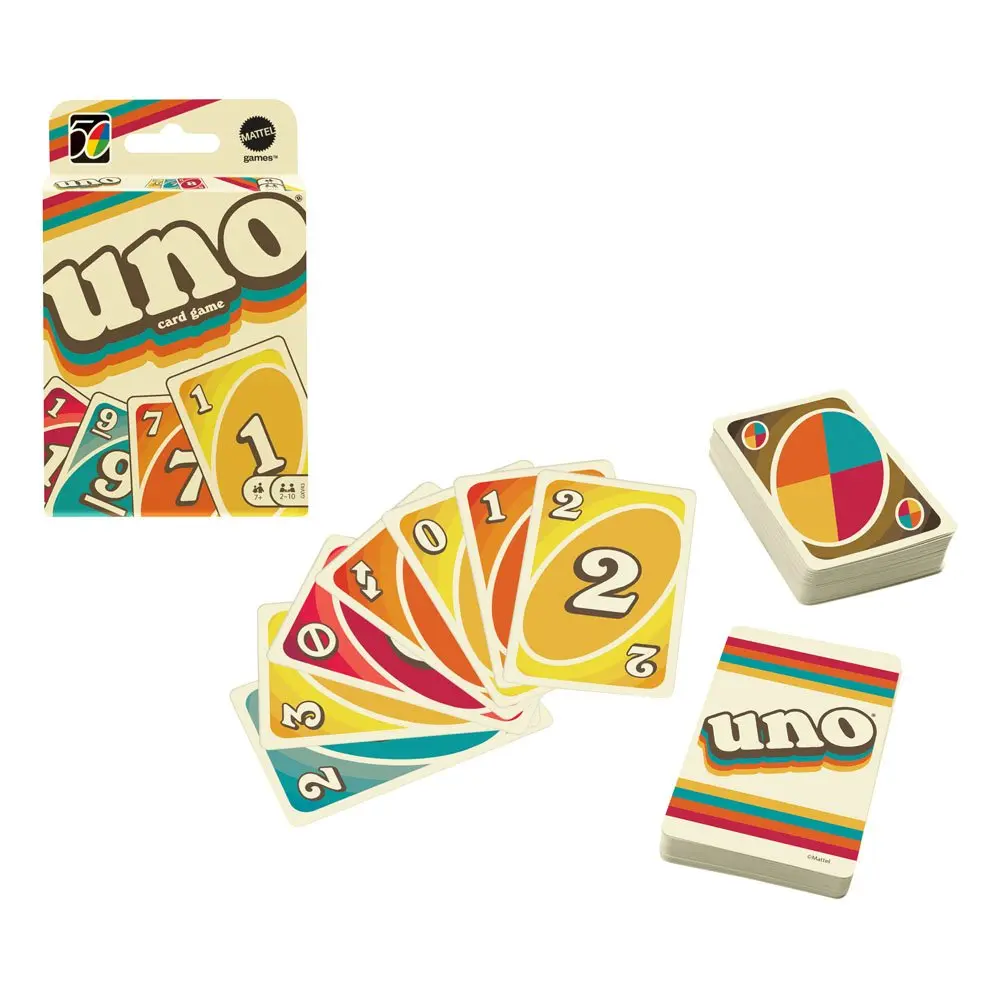 UNO Card Game Iconic Series Évfordulós kiadás 1970's termékfotó