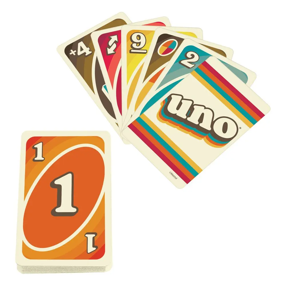 UNO Card Game Iconic Series Évfordulós kiadás 1970's termékfotó