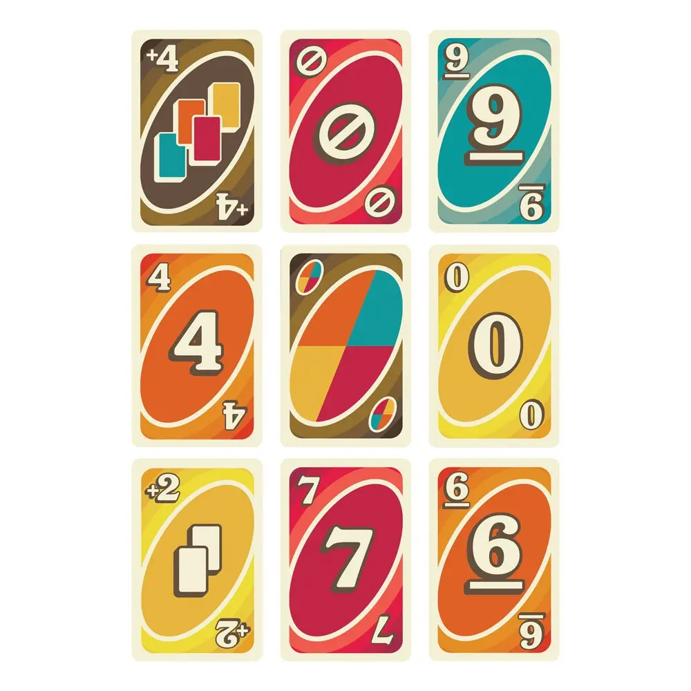 UNO Card Game Iconic Series Évfordulós kiadás 1970's termékfotó