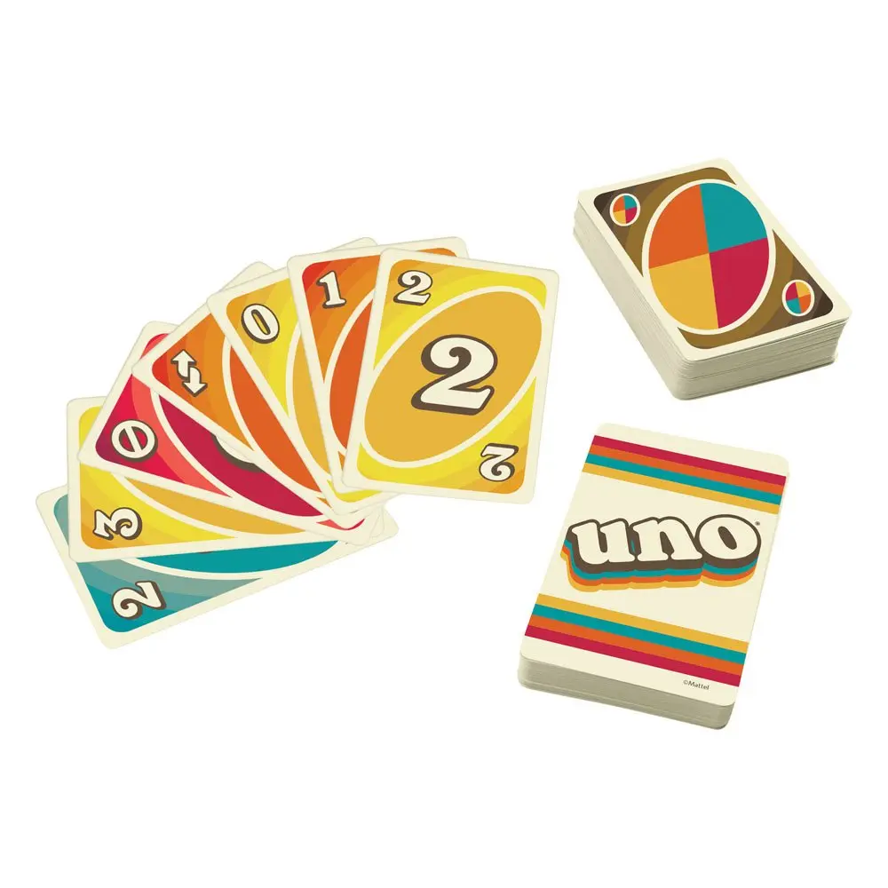 UNO Card Game Iconic Series Évfordulós kiadás 1970's termékfotó