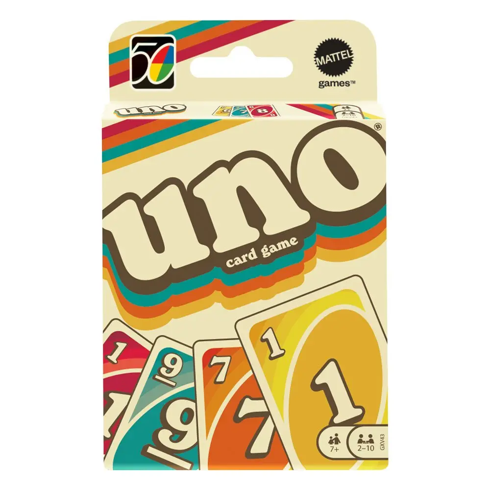 UNO Card Game Iconic Series Évfordulós kiadás 1970's termékfotó