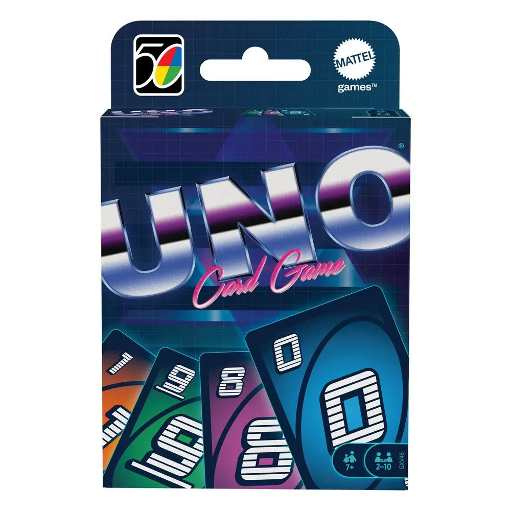 UNO Card Game Iconic Series Évfordulós kiadás 1980's termékfotó