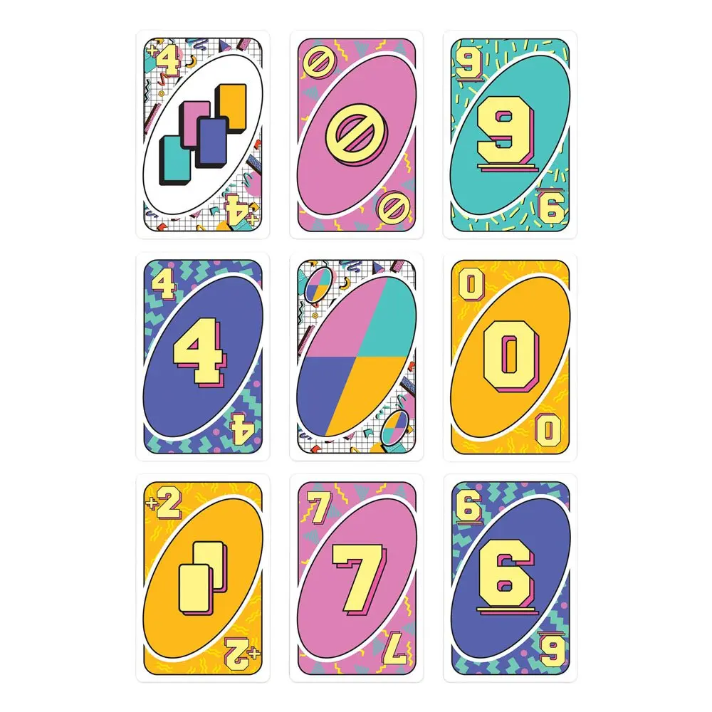 UNO Card Game Iconic Series Évfordulós kiadás 1990's termékfotó