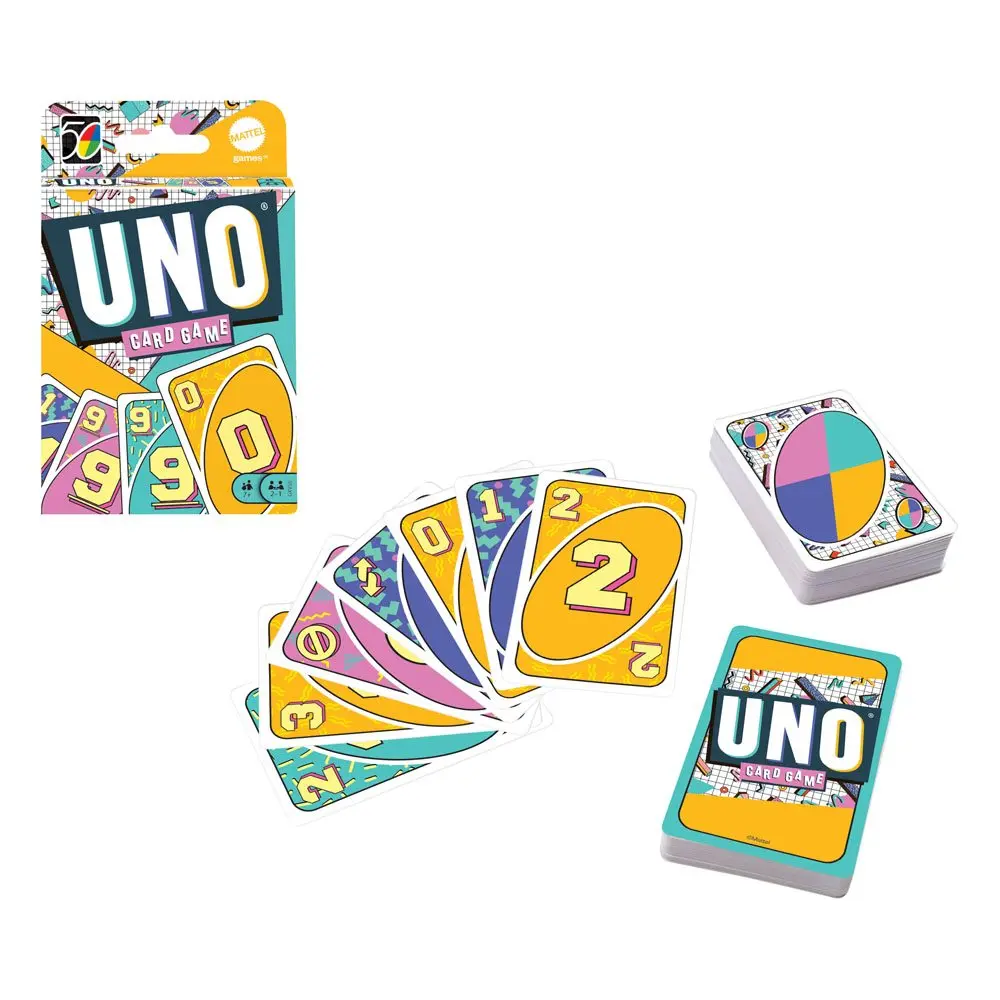 UNO Card Game Iconic Series Évfordulós kiadás 1990's termékfotó