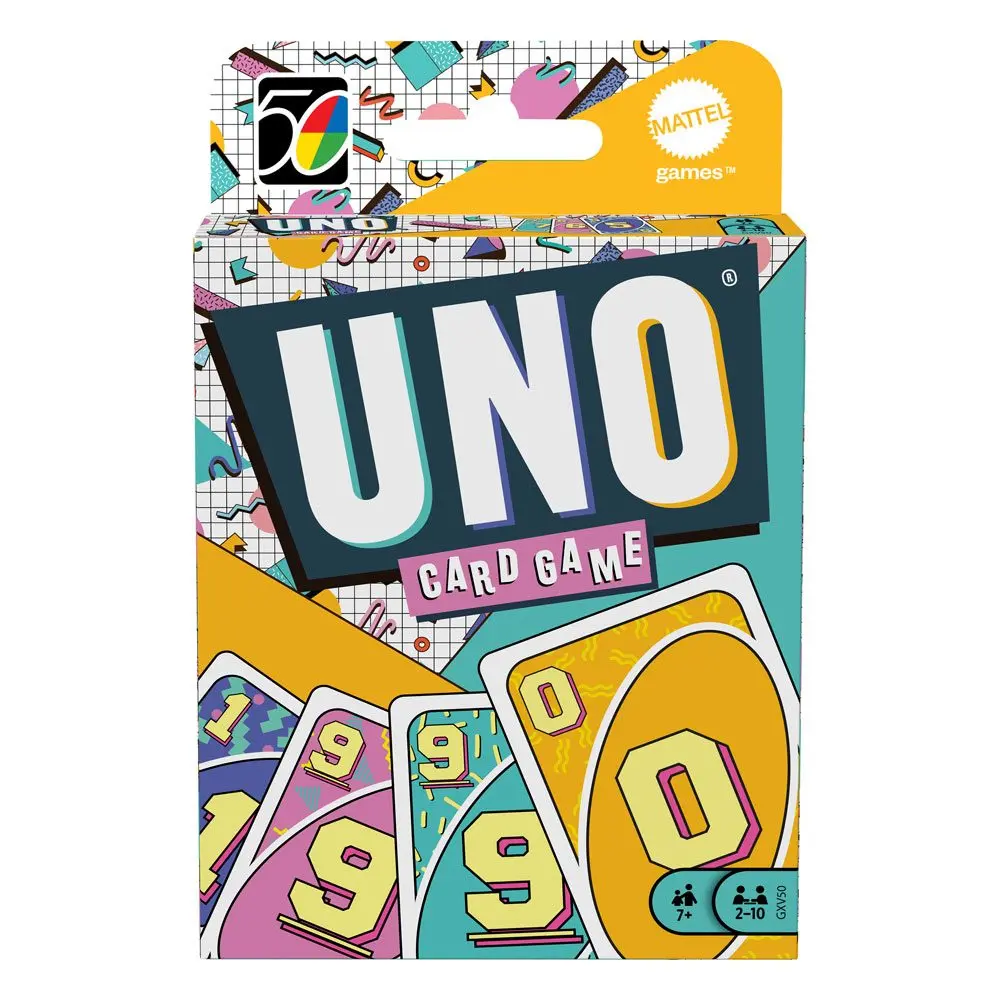 UNO Card Game Iconic Series Évfordulós kiadás 1990's termékfotó
