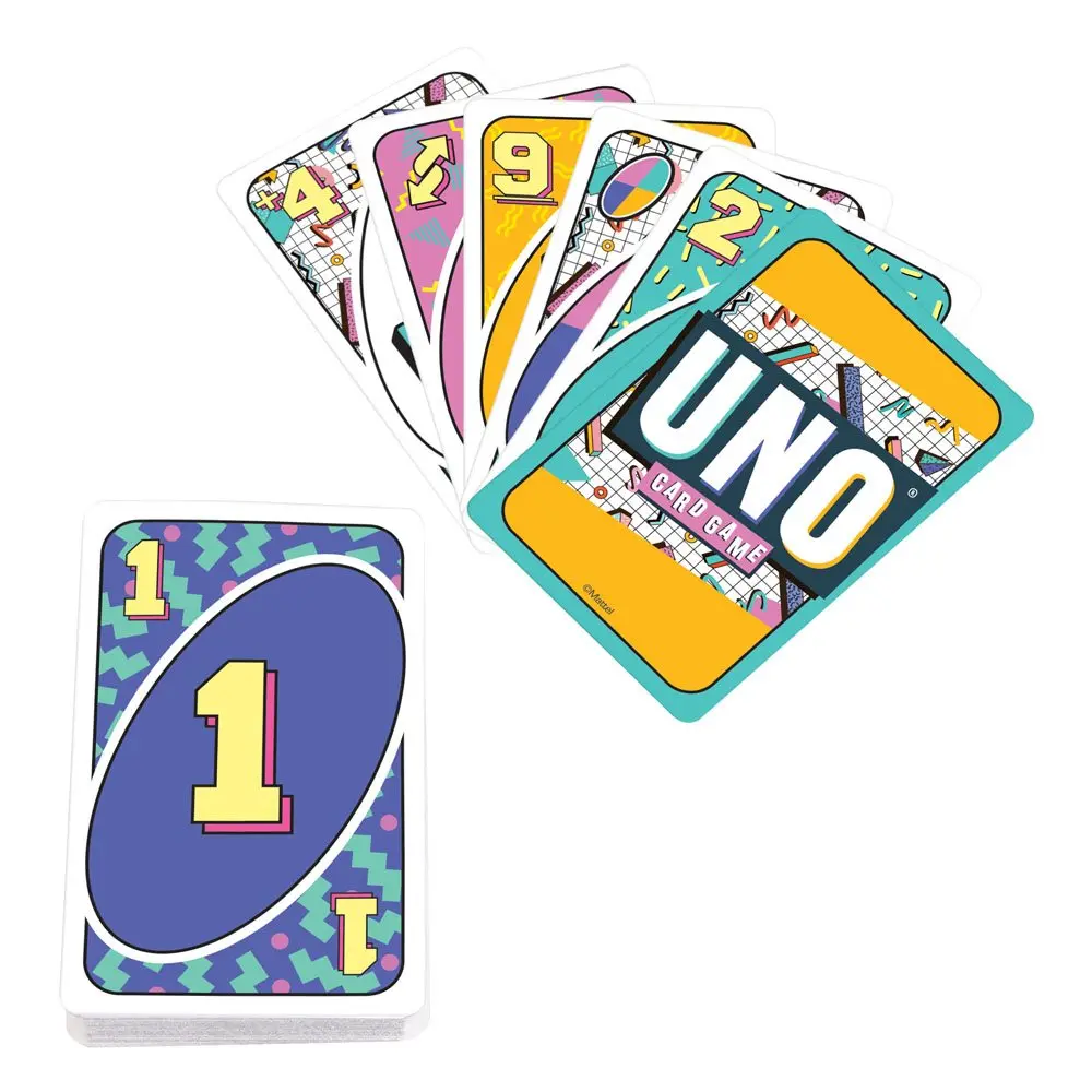 UNO Card Game Iconic Series Évfordulós kiadás 1990's termékfotó