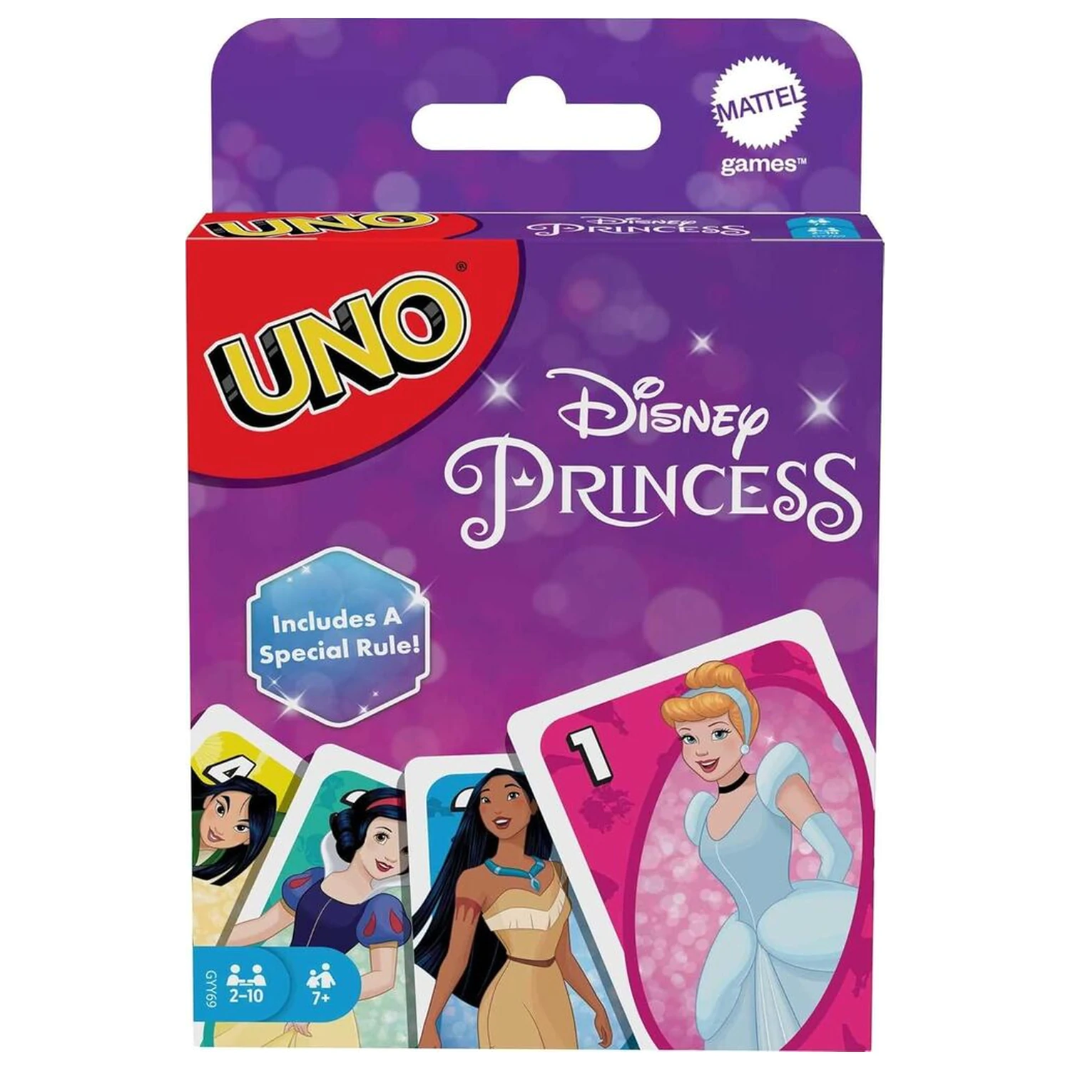 UNO Disney Hercegnőke kártyajáték termékfotó