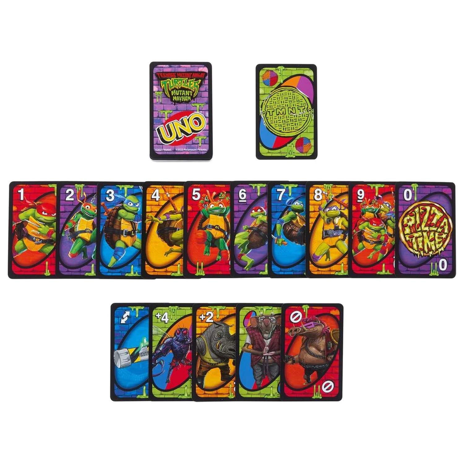 UNO Teenage Mutant Ninja Turtles kártyajáték termékfotó