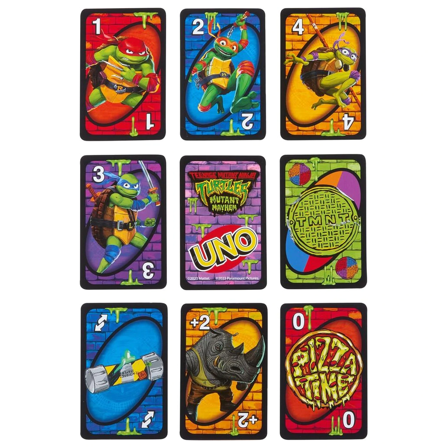 UNO Teenage Mutant Ninja Turtles kártyajáték termékfotó
