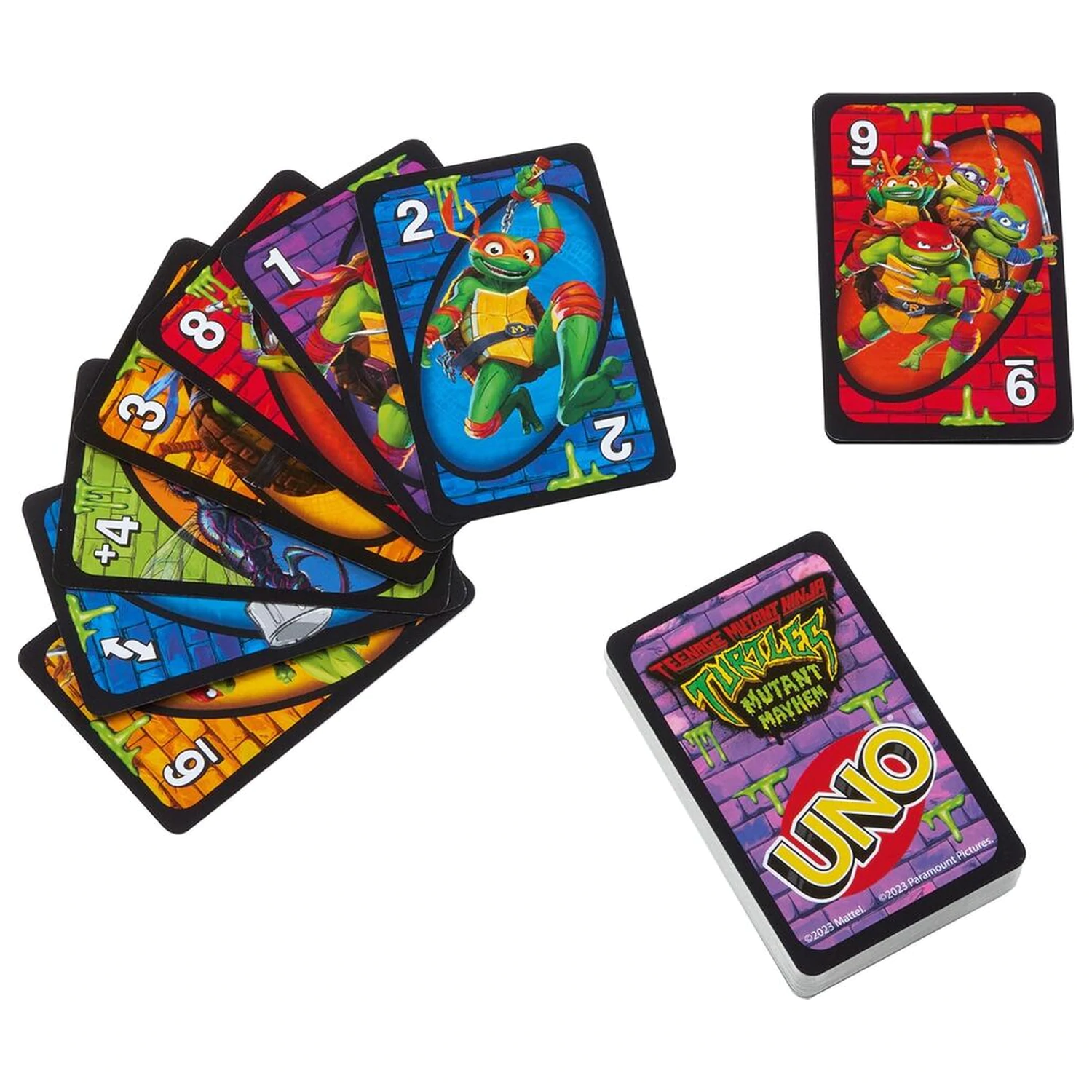 UNO Teenage Mutant Ninja Turtles kártyajáték termékfotó
