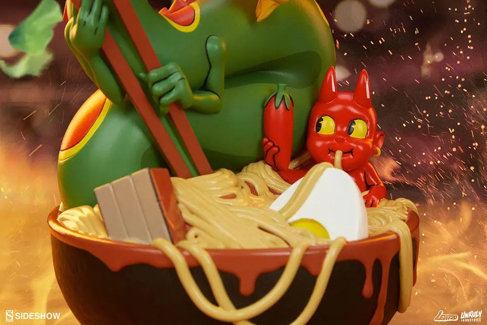 Unruly Designer Series Vinyl Ramen Demon by Levi Prewitt szobor figura 23 cm termékfotó