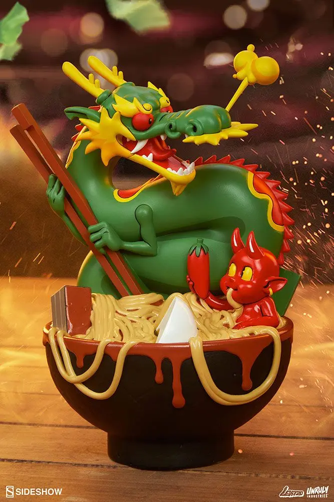 Unruly Designer Series Vinyl Ramen Demon by Levi Prewitt szobor figura 23 cm termékfotó