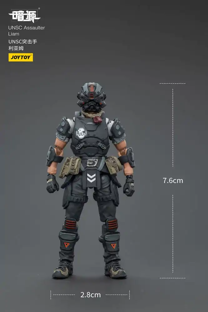 UNSC Dark Source Action Figur Assaulter Liam 7 cm termékfotó