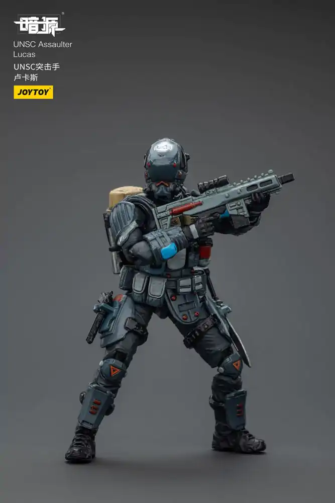 UNSC Dark Source Action Figur Assaulter Lucas 7 cm termékfotó