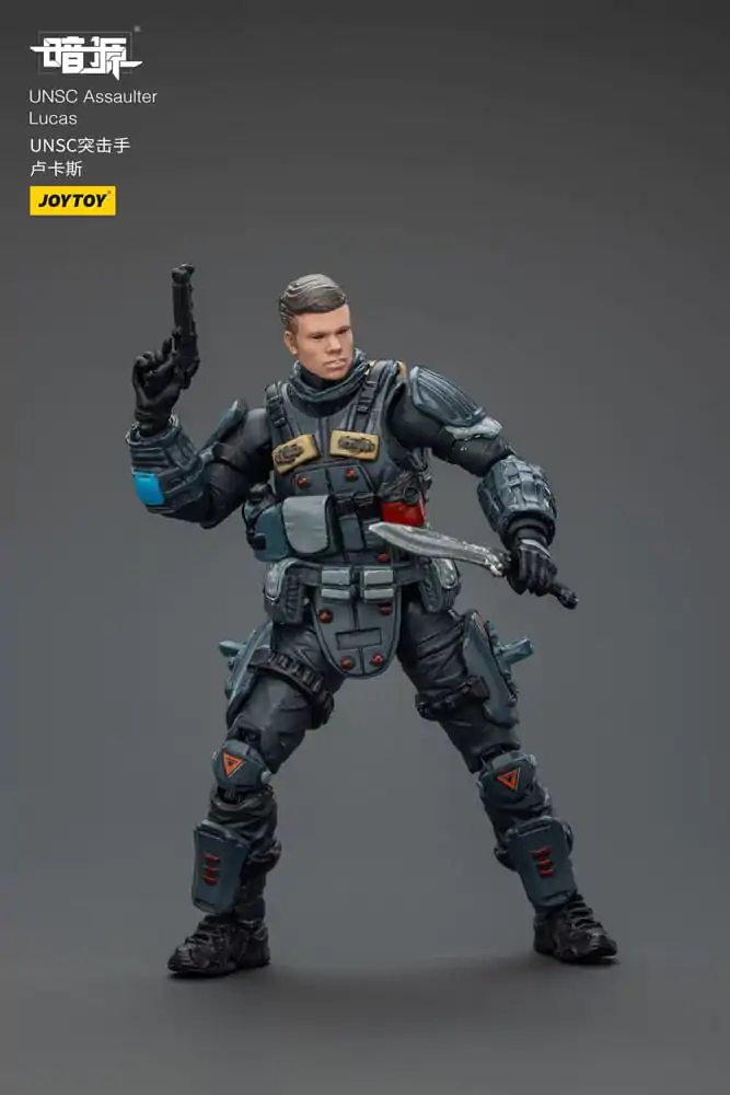 UNSC Dark Source Action Figur Assaulter Lucas 7 cm termékfotó