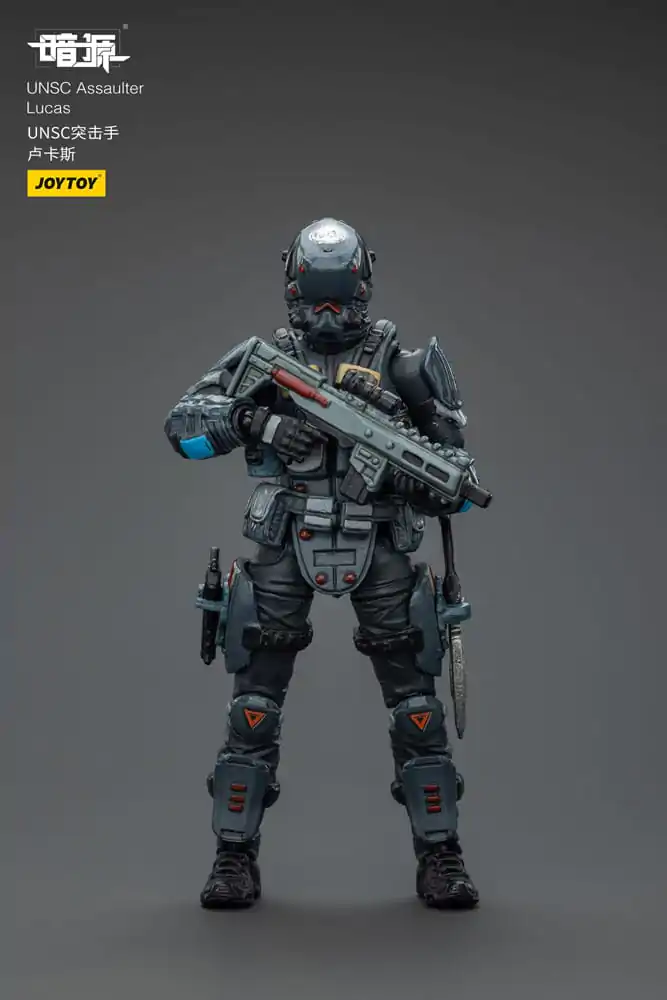UNSC Dark Source Action Figur Assaulter Lucas 7 cm termékfotó