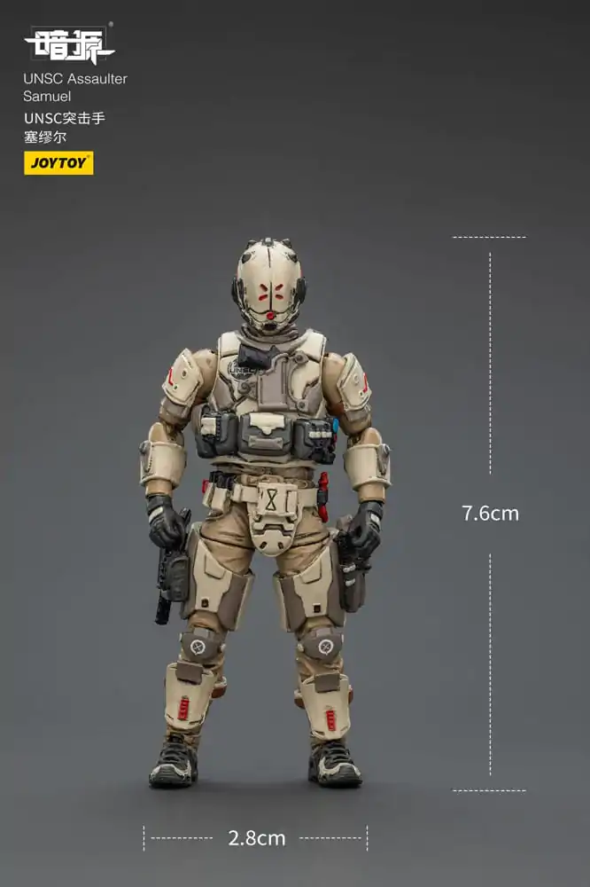 UNSC Dark Source Action Figur Assaulter Samuel 7 cm termékfotó