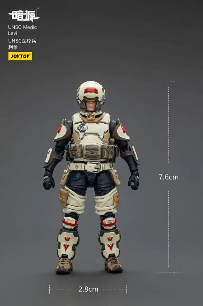 UNSC Dark Source Action Figur Medic Levi 7 cm termékfotó