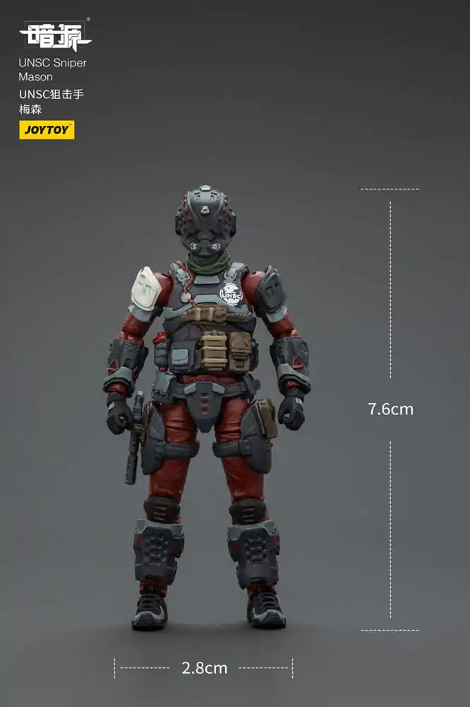 UNSC Dark Source Action Figur Sniper Mason 7 cm termékfotó