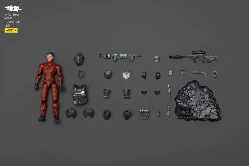 UNSC Dark Source Action Figur Sniper Mason 7 cm termékfotó