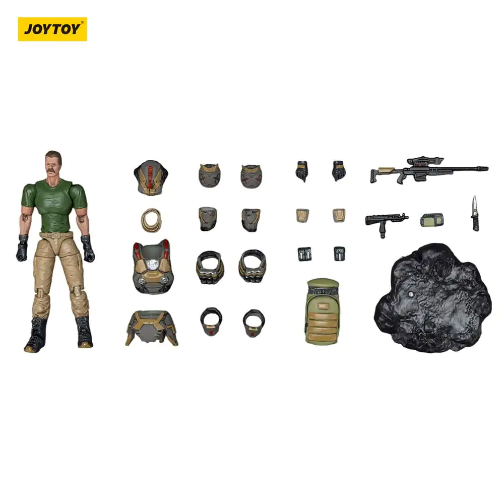 UNSC Dark Source Sniper Ivan akciófigura 7 cm termékfotó