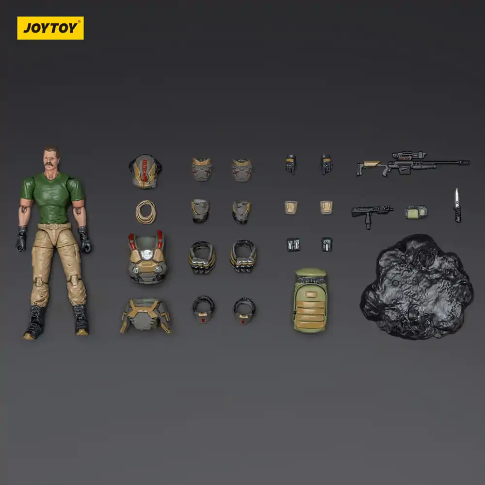 UNSC Dark Source Sniper Ivan akciófigura 7 cm termékfotó
