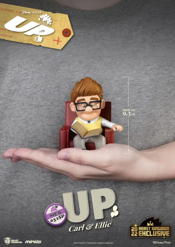 Up Mini Egg Attack figurák Up Series Carl &amp; Ellie 9 cm termékfotó