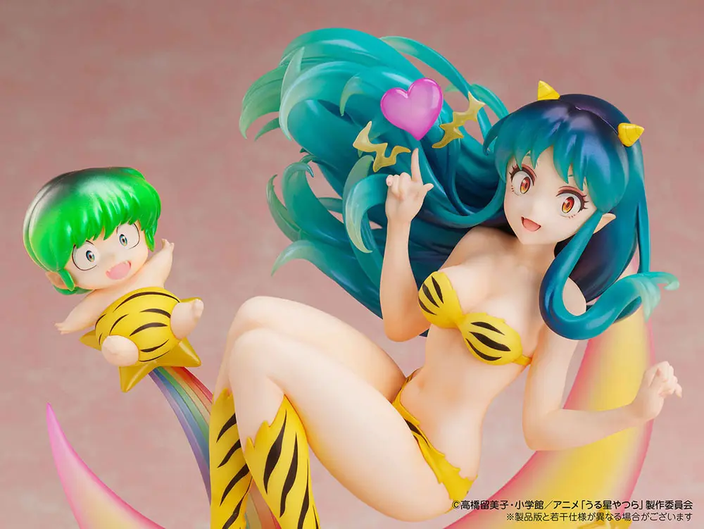 Urusei Yatsura 1/7 Lum & Ten Box Cafe & Space Collaboration PVC szobor figura 20 cm termékfotó