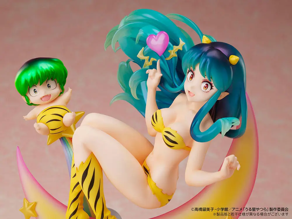 Urusei Yatsura 1/7 Lum & Ten Box Cafe & Space Collaboration PVC szobor figura 20 cm termékfotó