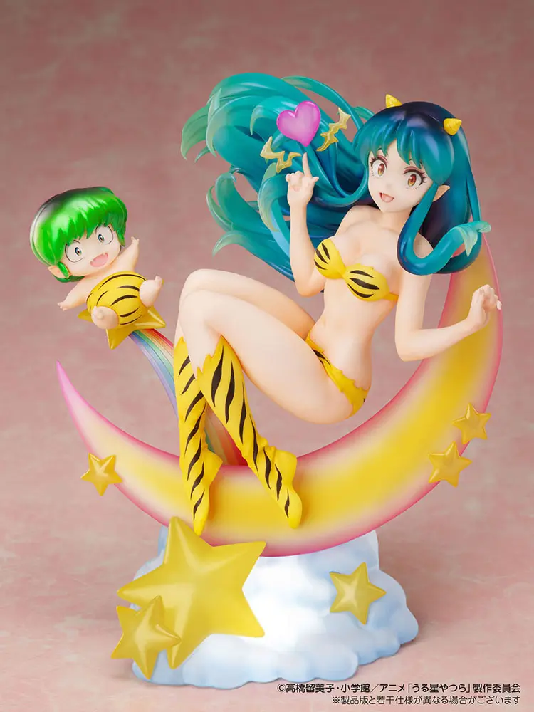 Urusei Yatsura 1/7 Lum & Ten Box Cafe & Space Collaboration PVC szobor figura 20 cm termékfotó