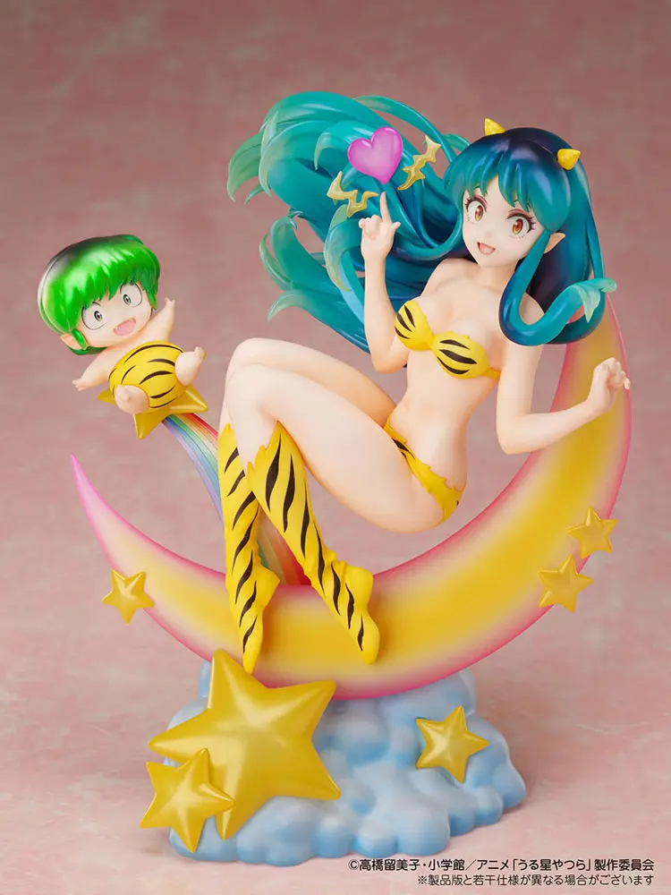 Urusei Yatsura 1/7 Lum & Ten Box Cafe & Space Collaboration PVC szobor figura 20 cm termékfotó