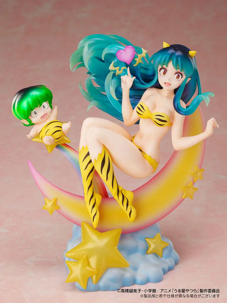 Urusei Yatsura 1/7 Lum & Ten Box Cafe & Space Collaboration PVC szobor figura 20 cm termékfotó