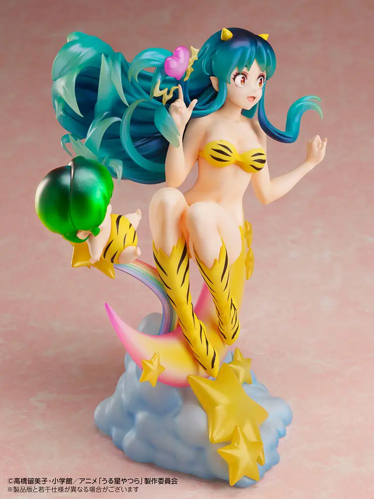 Urusei Yatsura 1/7 Lum & Ten Box Cafe & Space Collaboration PVC szobor figura 20 cm termékfotó