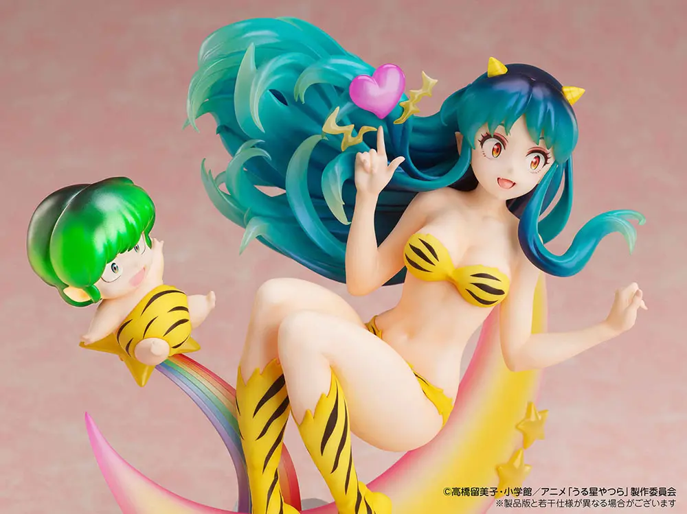 Urusei Yatsura 1/7 Lum & Ten Box Cafe & Space Collaboration PVC szobor figura 20 cm termékfotó