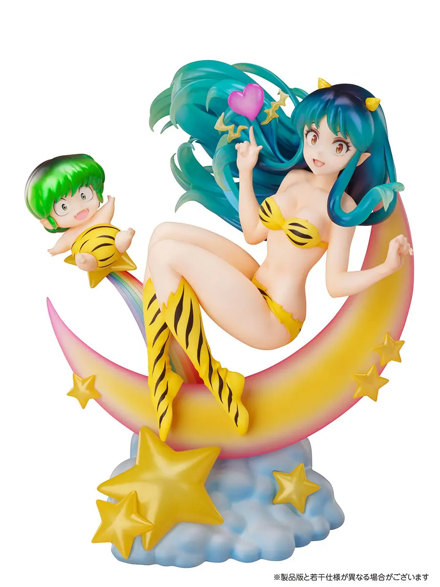 Urusei Yatsura 1/7 Lum & Ten Box Cafe & Space Collaboration PVC szobor figura 20 cm termékfotó