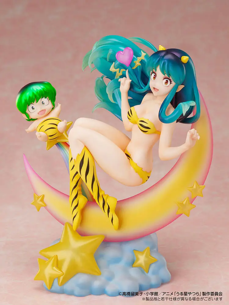 Urusei Yatsura 1/7 Lum & Ten Box Cafe & Space Collaboration PVC szobor figura 20 cm termékfotó