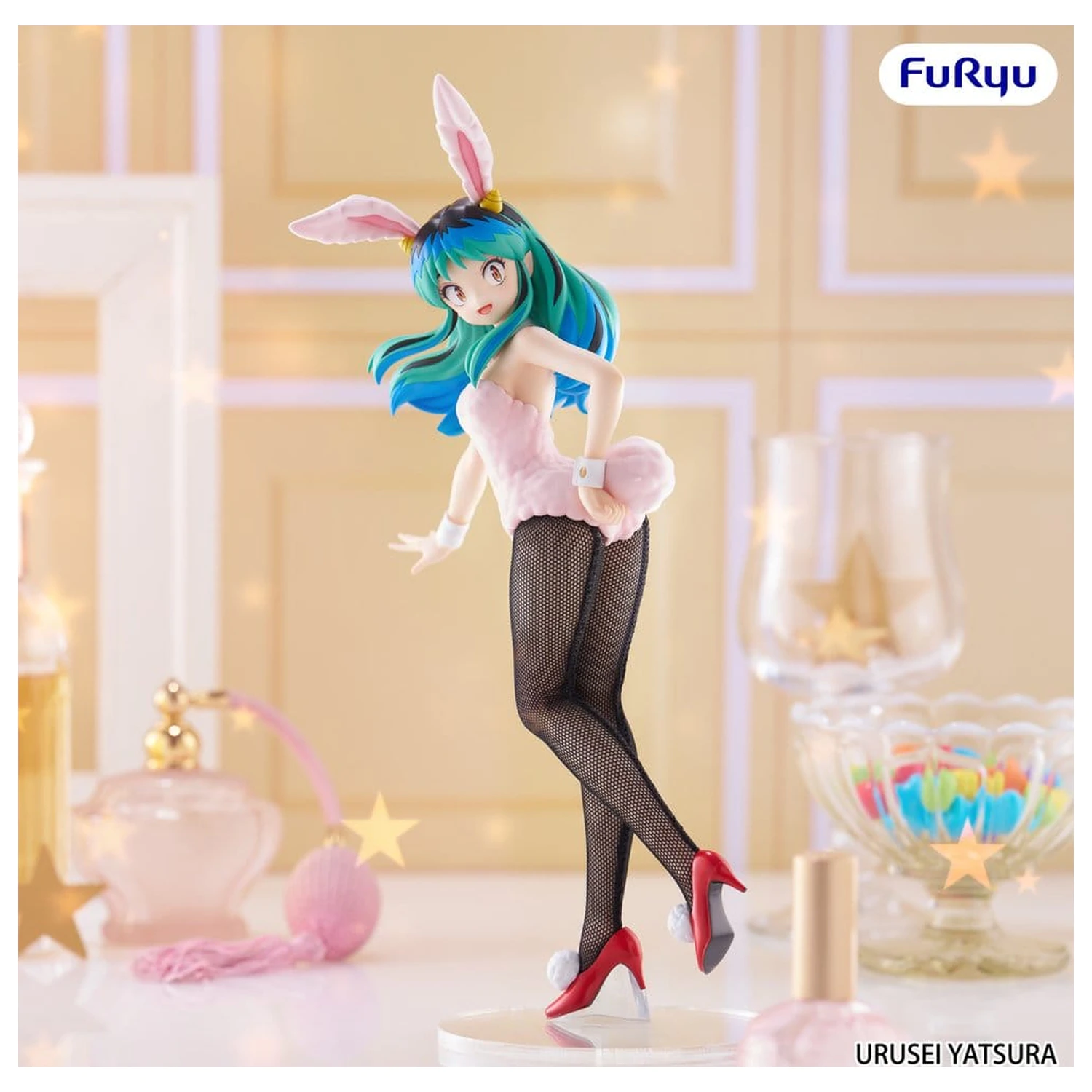 Urusei Yatsura BiCute Bunnies Lum PVC szobor figura 28 cm   termékfotó