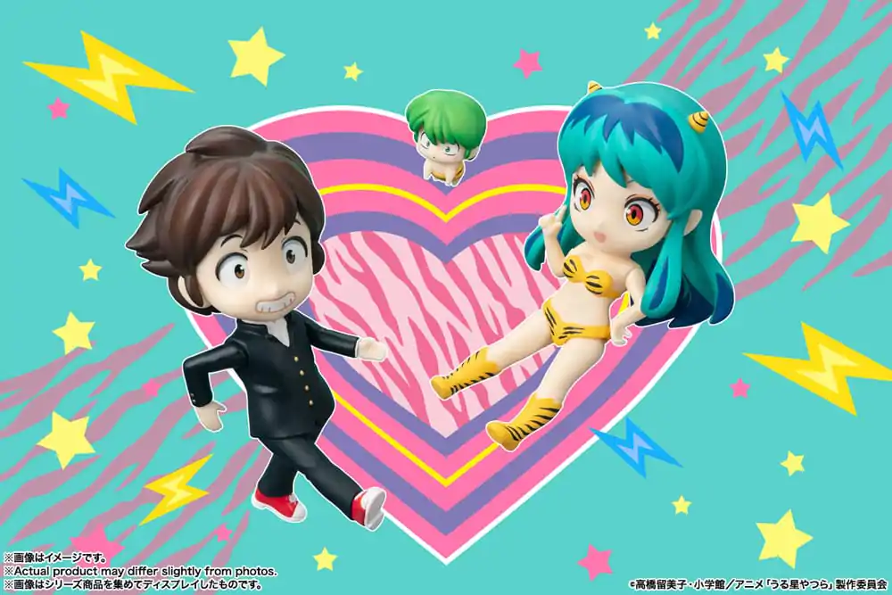 Urusei Yatsura Figuarts mini akciófigura Ataru Moroboshi &amp; Ten 9 cm termékfotó