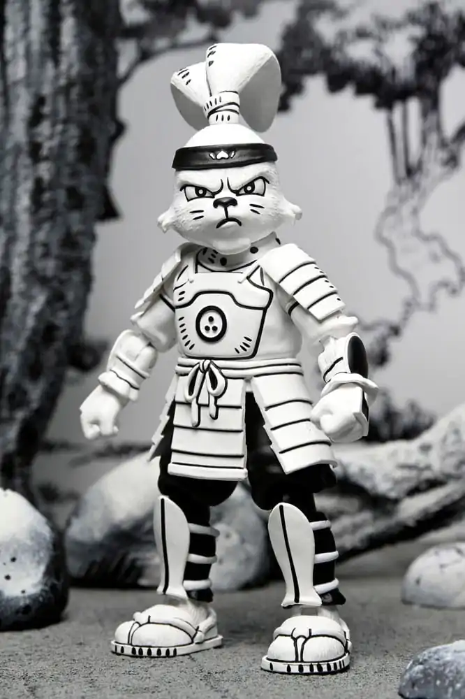 Usagi Yojimbo Samurai Usagi Yojimbo Black & White Figure akciófigura 18 cm termékfotó