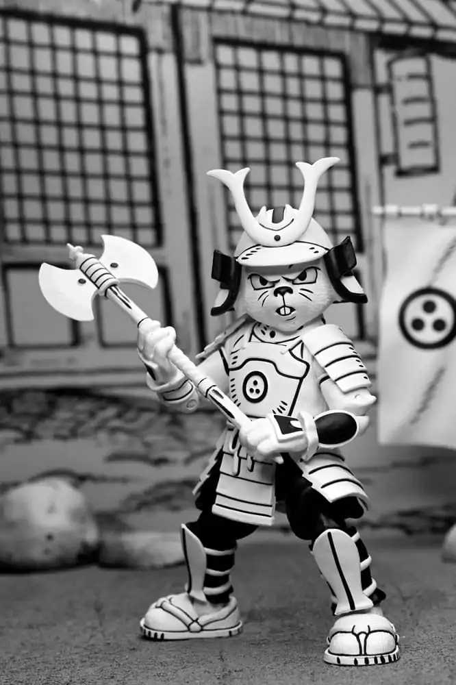 Usagi Yojimbo Samurai Usagi Yojimbo Black & White Figure akciófigura 18 cm termékfotó