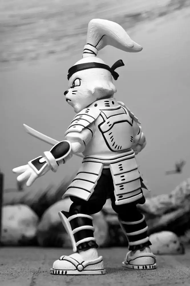 Usagi Yojimbo Samurai Usagi Yojimbo Black & White Figure akciófigura 18 cm termékfotó