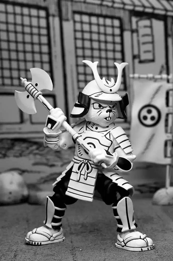 Usagi Yojimbo Samurai Usagi Yojimbo Black & White Figure akciófigura 18 cm termékfotó